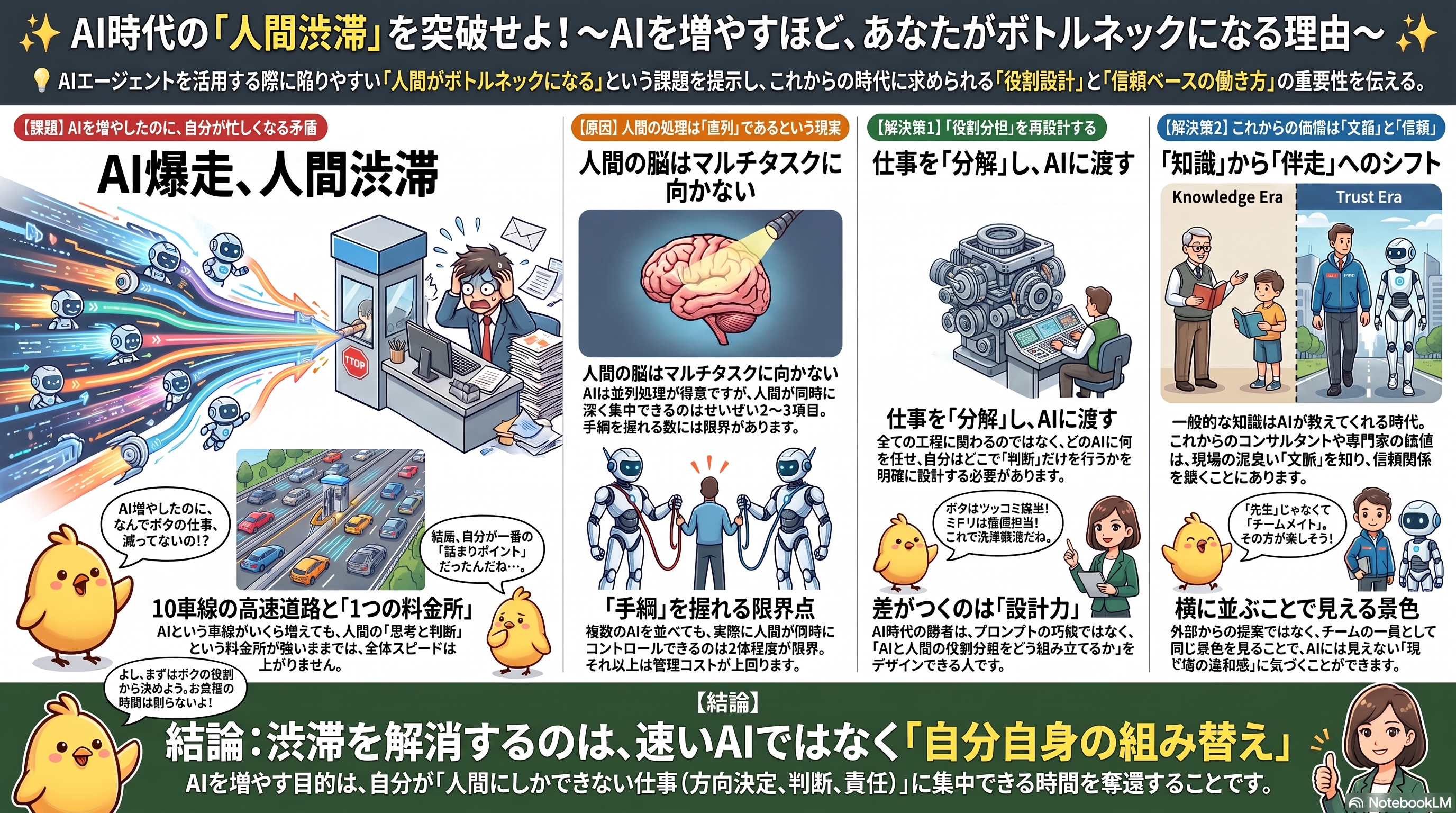 infographic - AI普及後のコンサルタントという仕事